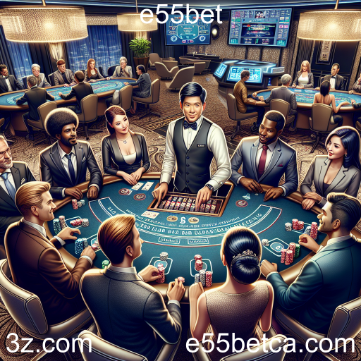 Descubra a Experiência de Jogos Ao Vivo no e55bet